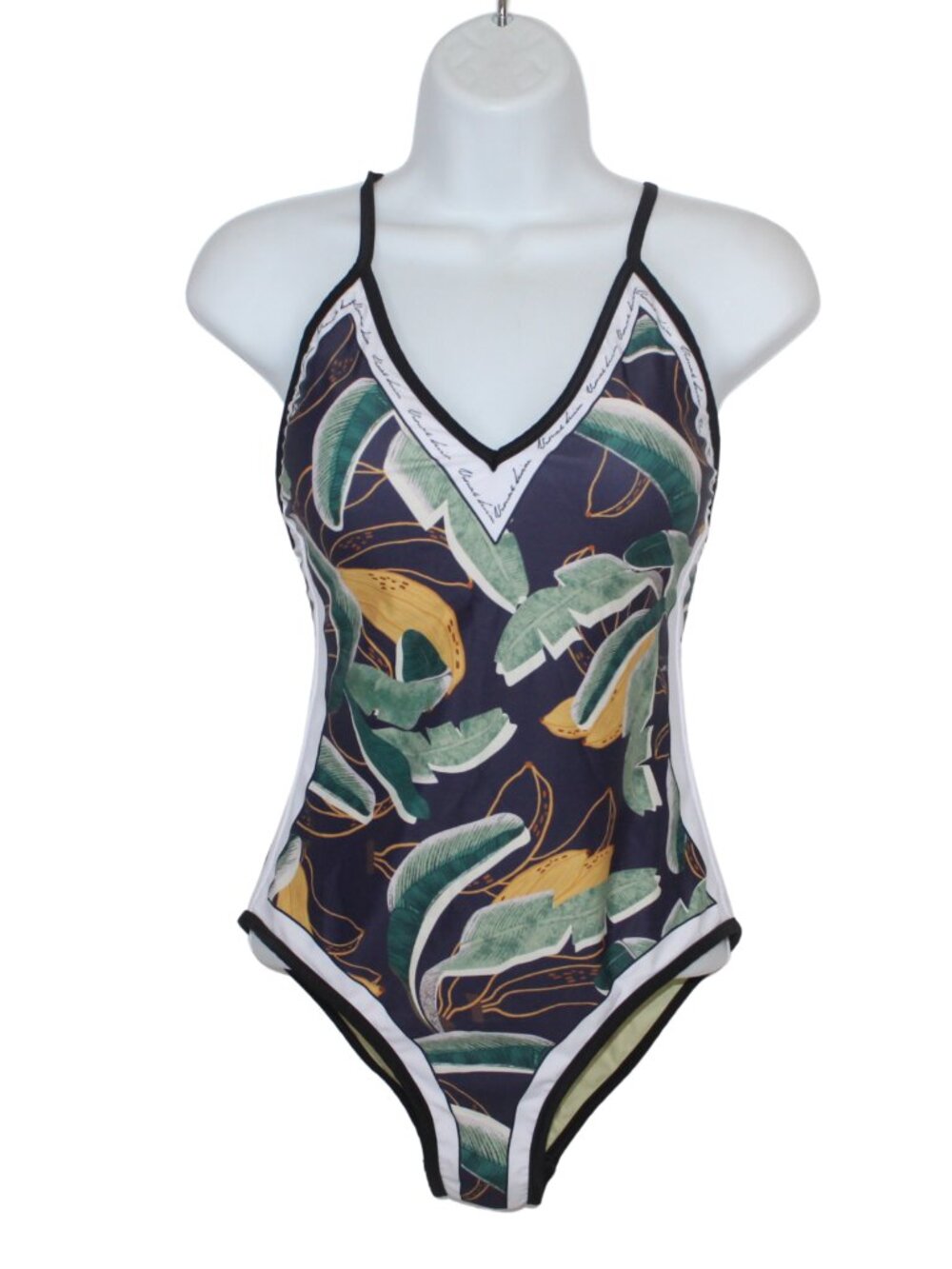 Visual Mood one piece Emma reversible tie shoulder one piece swimsuit size S - Picture 3 of 16